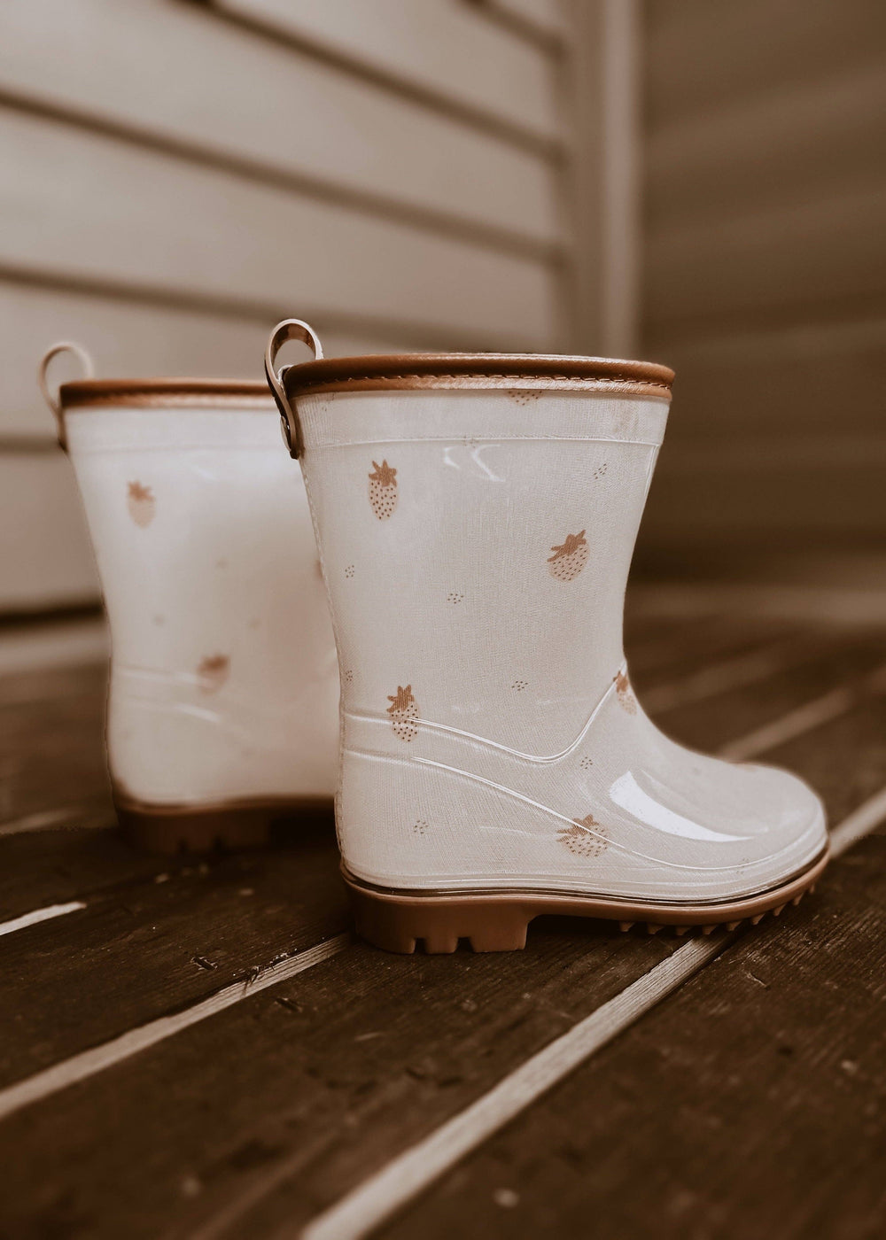 Bottes en caoutchouc - Bottes de pluie - Ambiance Fraises: Strawberries  mood / EU 30